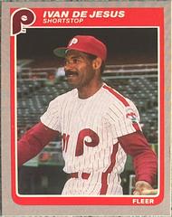 Ivan DeJesus #248 Baseball Cards 1985 Fleer Prices