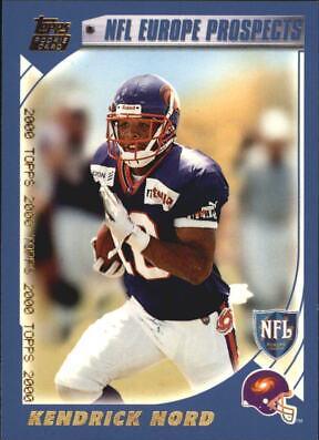 Kendrick Nord #360 Football Cards 2000 Topps