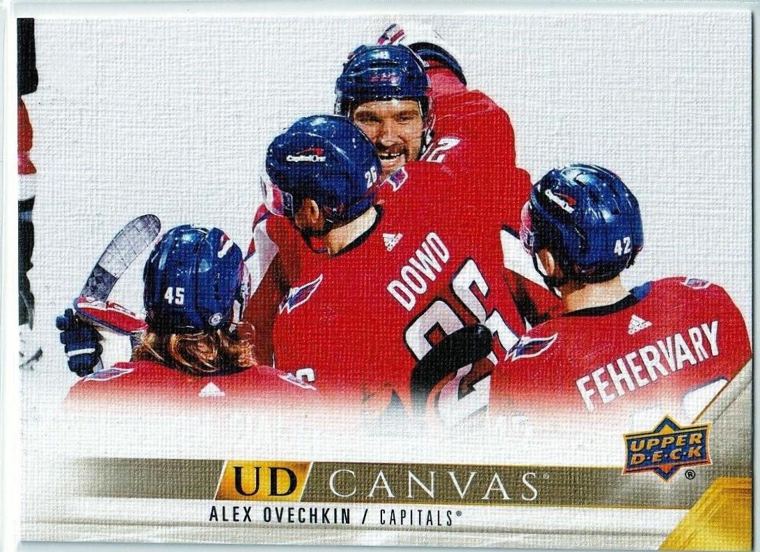 Alex Ovechkin #C203 2022-23 Upper Deck Hockey UD Canvas
