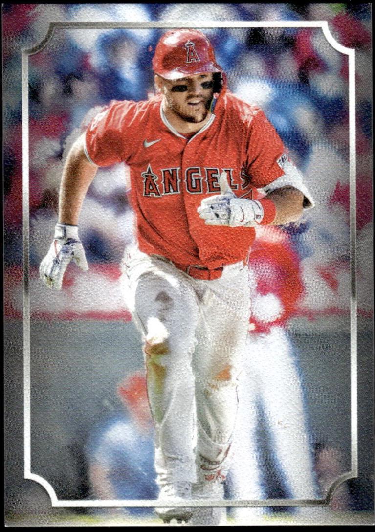 Mike Trout #BOW-8 Baseball Cards 2024 Topps Museum Collection Body of Work