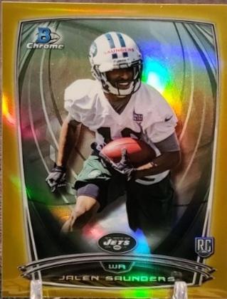 Jalen Saunders [Gold Refractor] #159