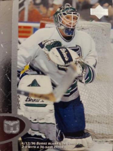 Sean Burke #72 1996-97 Upper Deck Hockey