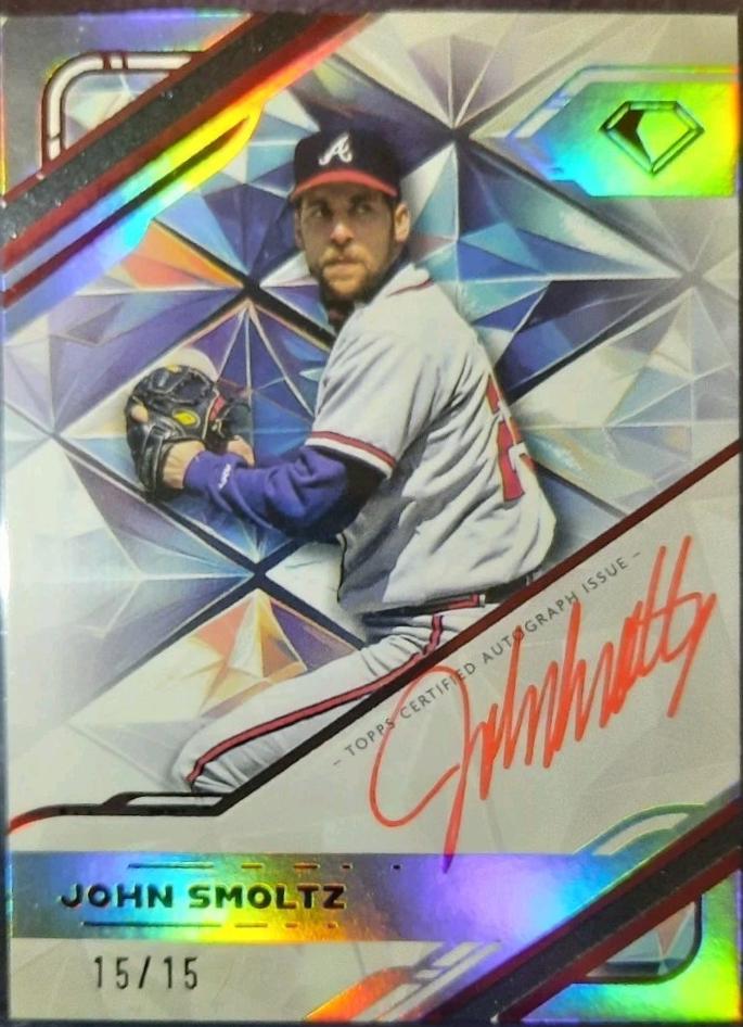John Smoltz [Purple Ink] #WPA-JS