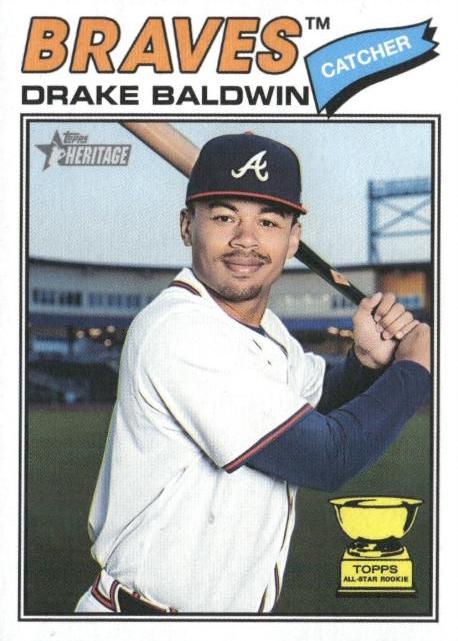 2026 Topps Heritage Drake Baldwin #209 card