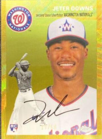 Jeter Downs [Gold Refractor] #378