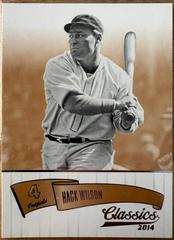 Hack Wilson #58 Baseball Cards 2014 Panini Classics