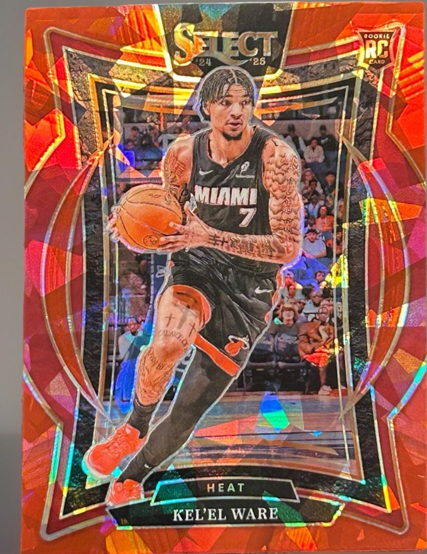 2024 Kel'el Ware [Red Cracked Ice Prizm] #66