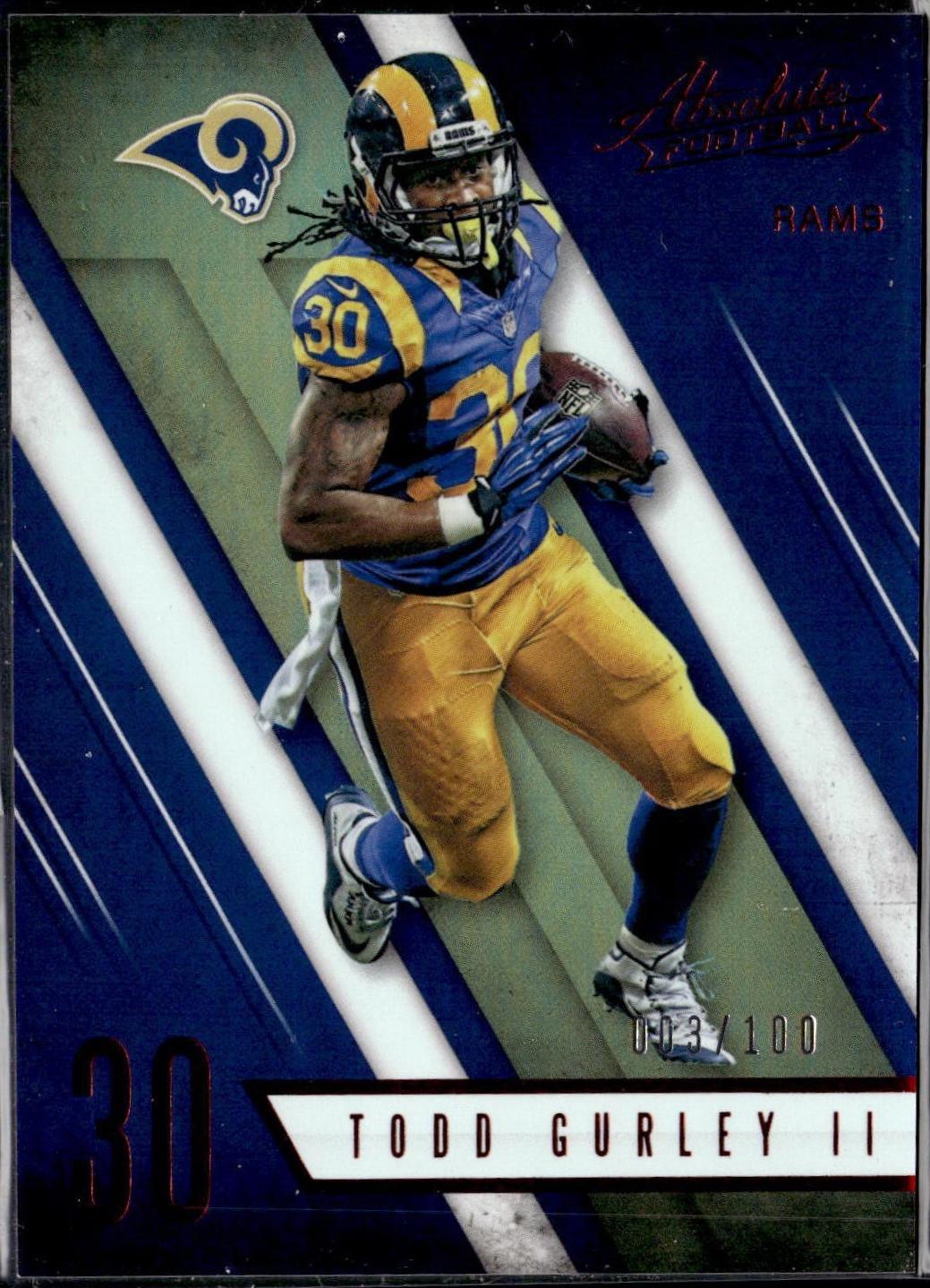 Todd Gurley II [Spectrum Red] #84