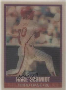 Mike Schmidt #21 Baseball Cards 1989 Sportflics