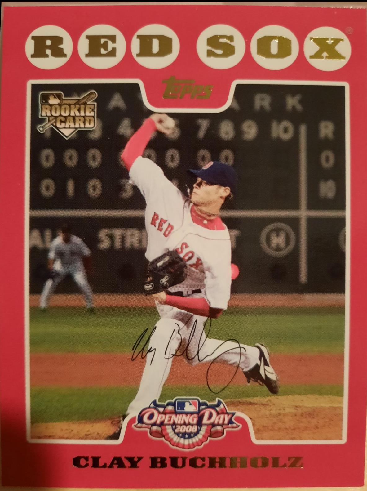 Clay Buchholz #211 Baseball Cards 2008 Topps Opening Day