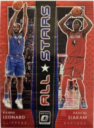 Kawhi Leonard, Pascal Siakam [Red Pulsar] #19