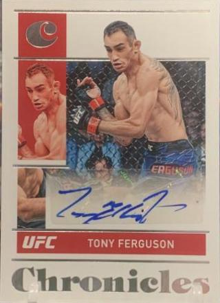 Tony Ferguson #CS-TFG Ufc Cards 2022 Panini Chronicles UFC Signatures