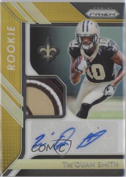 Tre'Quan Smith [Gold Prizm] #RPA-TS