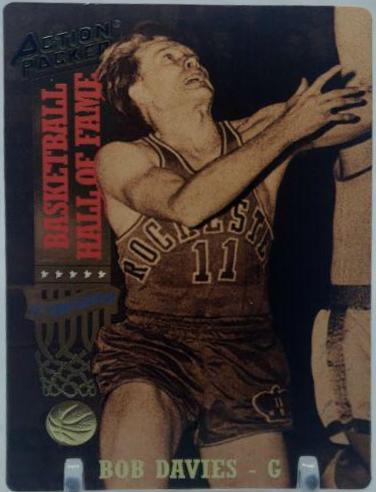 Bob Davies #25 Basketball Cards 1993 Action Packed Hall of Fame