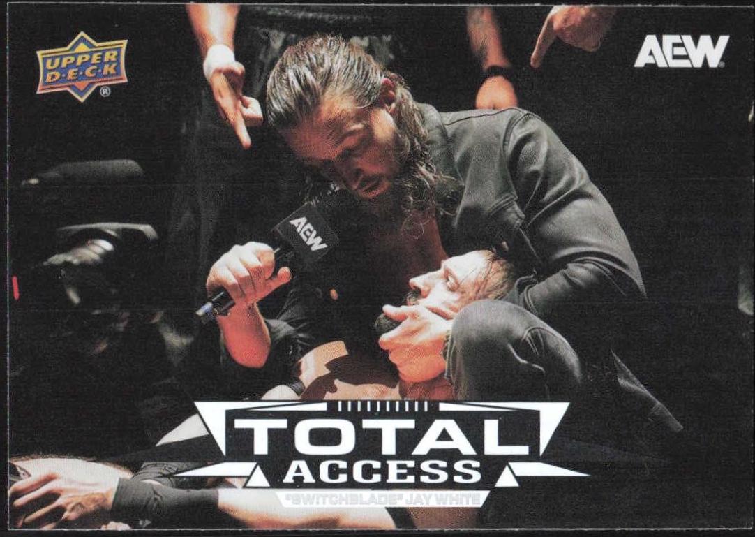 Switchblade Jay White #TA-9 Wrestling Cards 2025 Upper Deck AEW Total Access