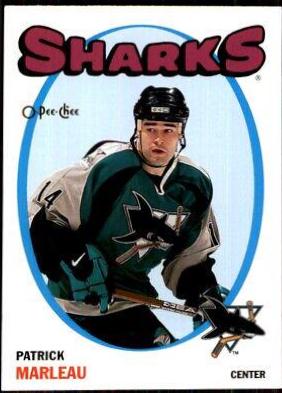 Patrick Marleau #9 Hockey Cards 2001 O Pee Chee