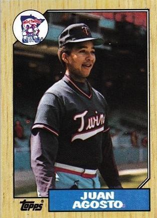 Juan Agosto #277 Baseball Cards 1987 Topps
