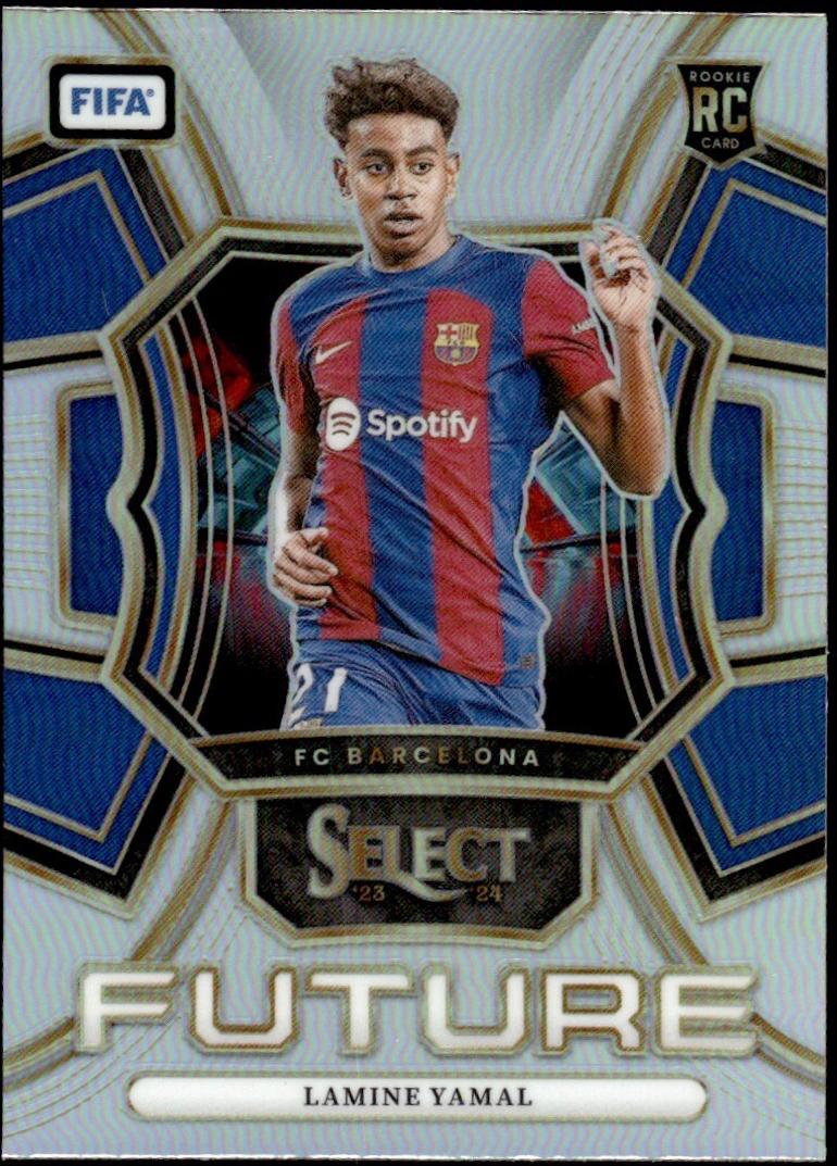 Lamine Yamal #2 Soccer Cards 2024 Panini Select FIFA Future