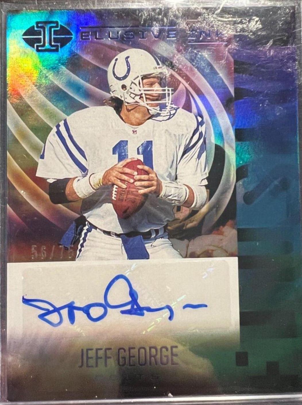 Jeff George [Blue] #EI-JG