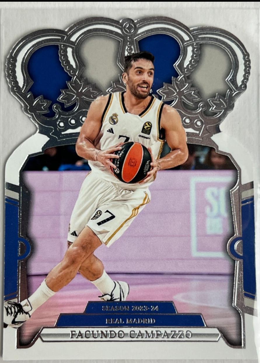 Facundo Campazzo #17 2023 Panini Crown Royale Euroleague Basketball