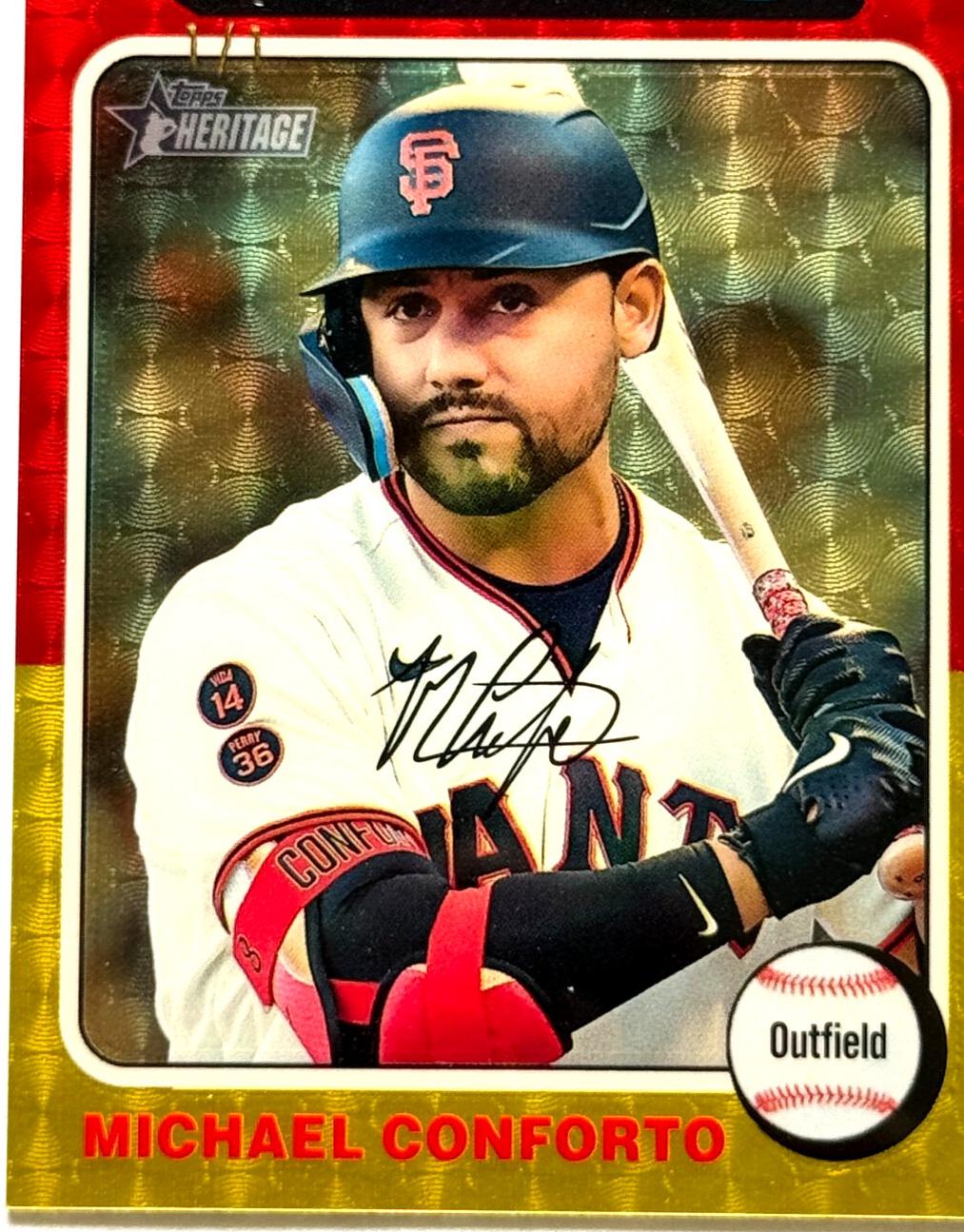 Michael Conforto [Superfractor Chrome] #376