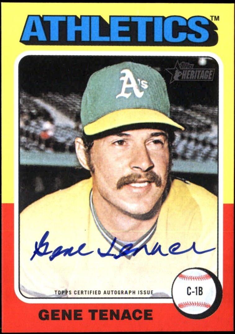 Gene Tenace #ROA-GT 2024 Topps Heritage Real One Autograph Baseball