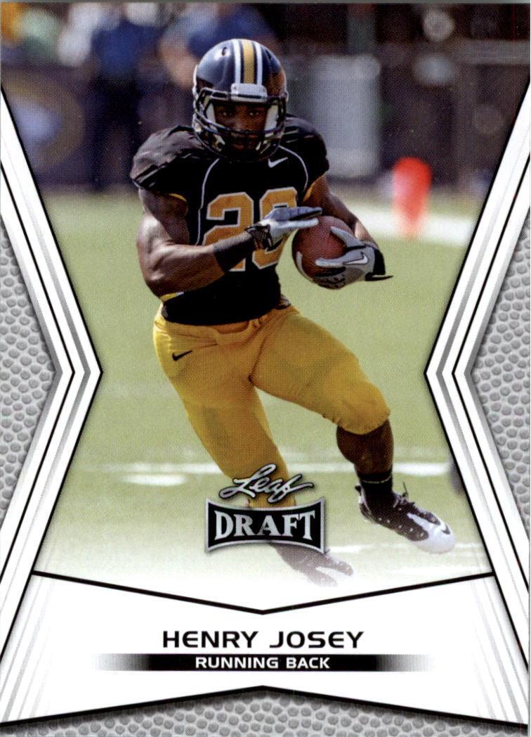 Henry Josey #22 Football Cards 2014 Leaf Draft