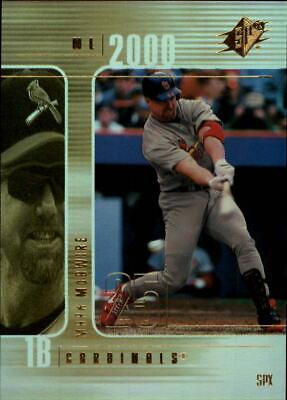Mark McGwire #24 Baseball Cards 2000 Spx