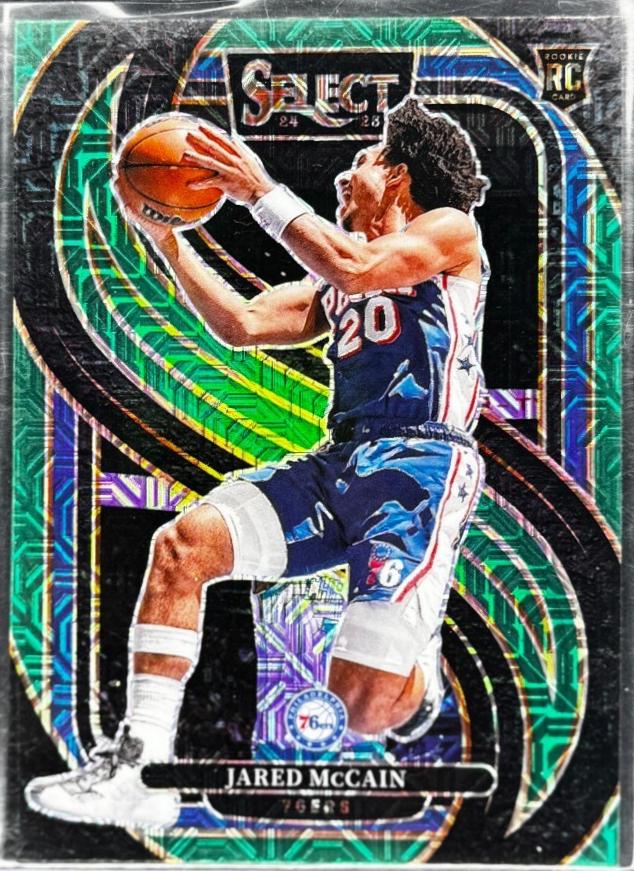Jared McCain [Green Mojo Prizm] #393