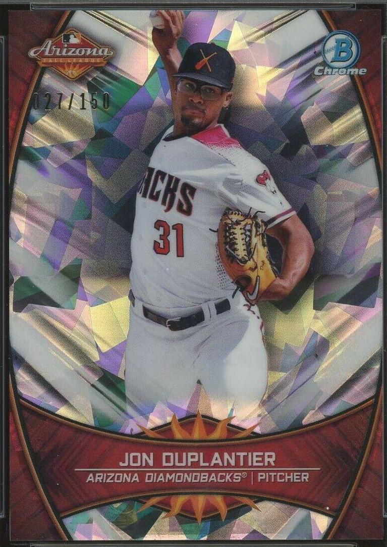 Jon Duplantier #JD Baseball Cards 2019 Bowman Chrome 2018 AFL Fall Stars