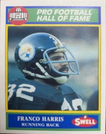 Franco Harris #150 1990 Swell Greats Football