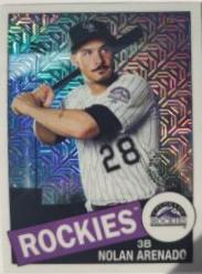 Nolan Arenado #85C-13 Baseball Cards 2020 Topps Chrome Silver Pack 1985