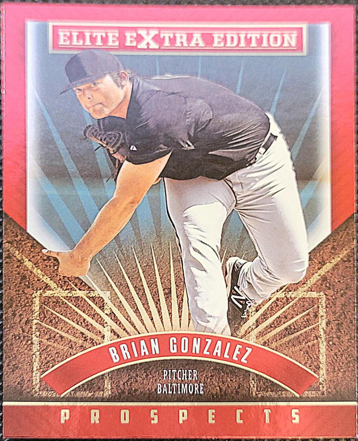 Brian Gonzalez #132 2015 Panini Elite Extra Edition Baseball