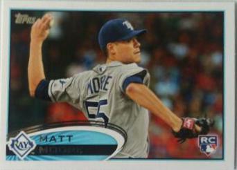 Matt Moore #129 Baseball Cards 2012 Topps