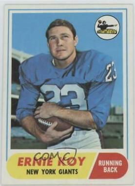 Ernie Koy #5 Football Cards 1968 Topps