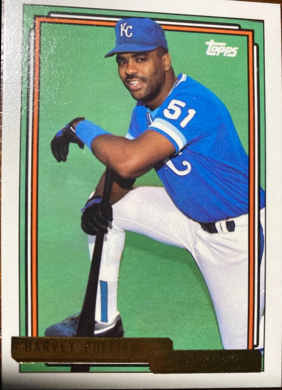 Harvey Pulliam #687 Baseball Cards 1992 Topps Gold