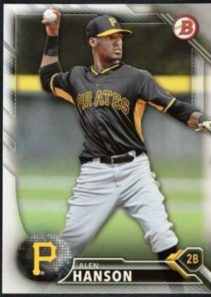 Alen Hanson #BP102 Baseball Cards 2016 Bowman Prospects