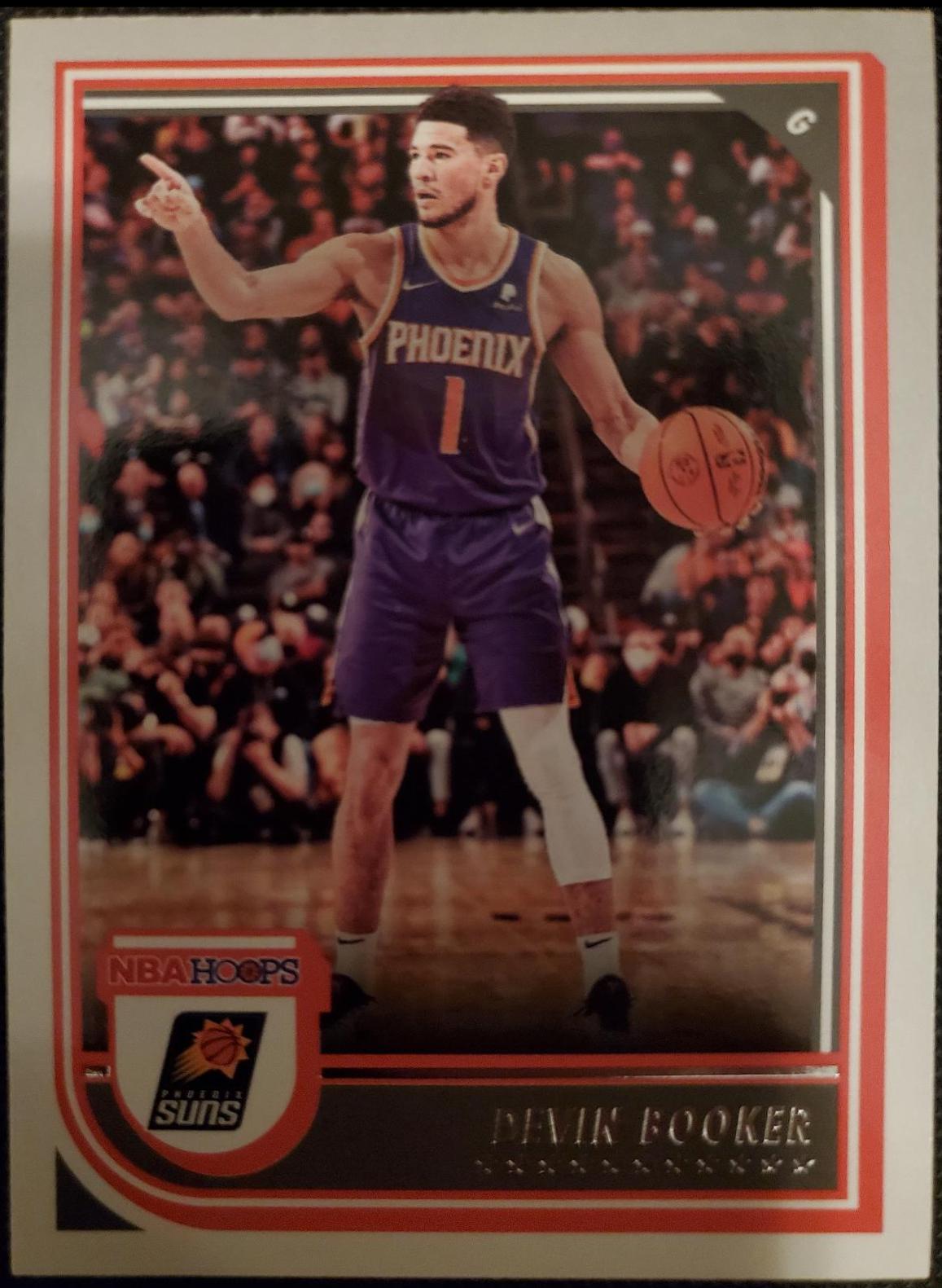 Devin Booker #164 Basketball Cards 2022 Panini Hoops
