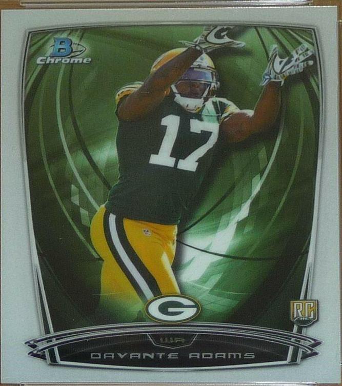 Davante Adams #197 2014 Bowman Chrome Football