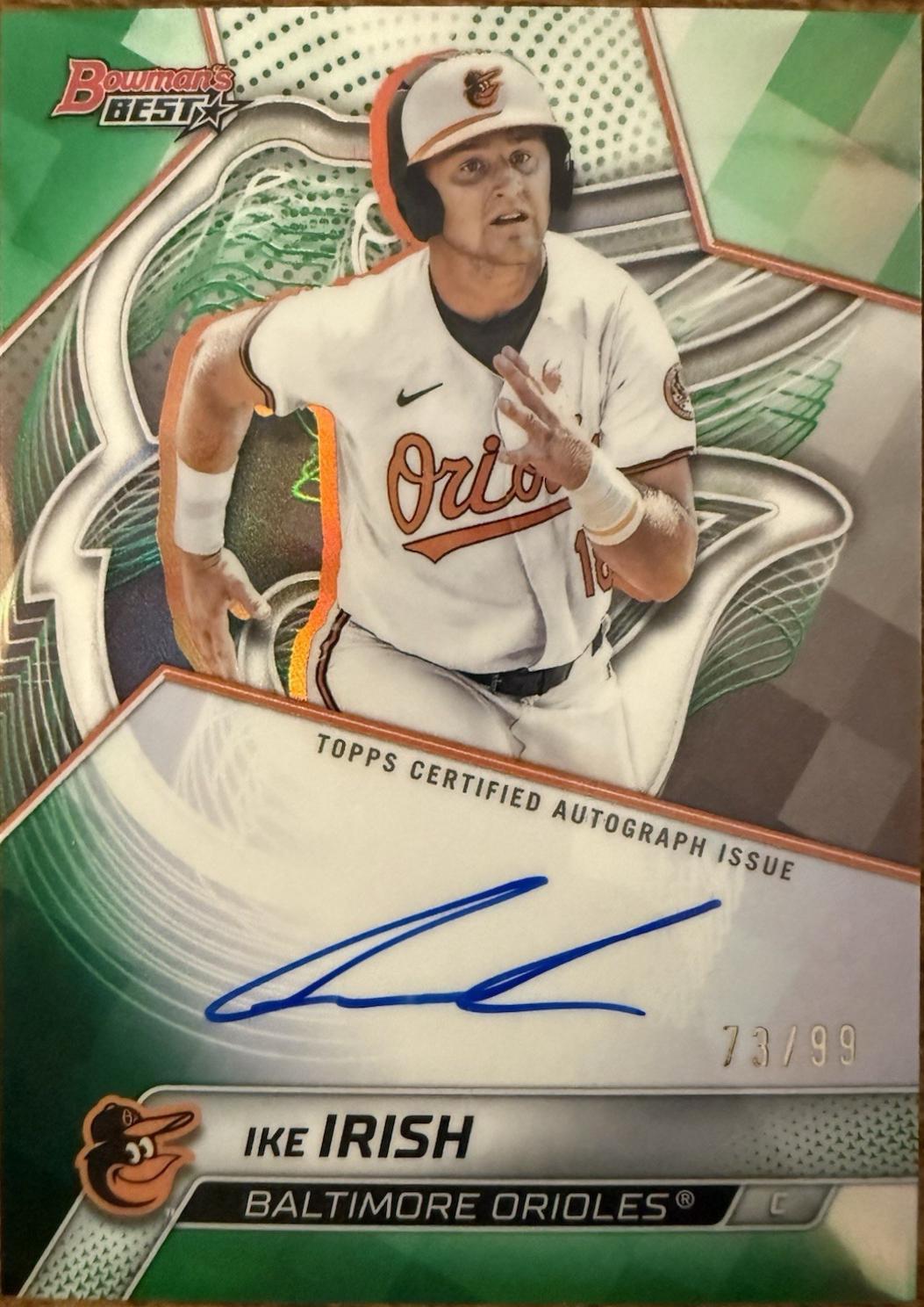 Ike Irish [Green Refractor] #B25-II