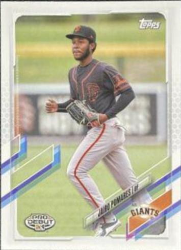 Jairo Pomares #PD-101 Baseball Cards 2021 Topps Pro Debut