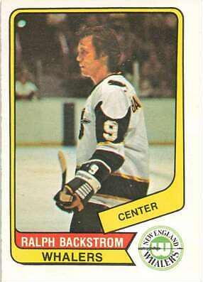Ralph Backstrom #124 1976 O Pee Chee Wha Hockey