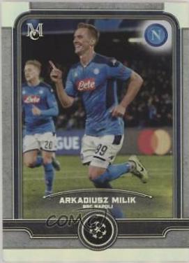 Arkadiusz Milik #47 Soccer Cards 2019 Topps Museum Collection UEFA Champions League