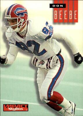 Don Beebe #22 Football Cards 1994 Skybox Impact