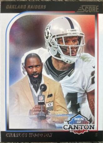 Charles Woodson #4 Football Cards 2024 Panini Score Men of Canton