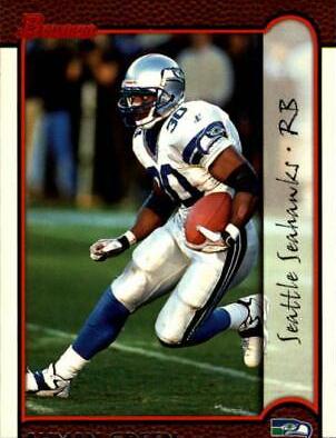 Ahman Green #126 1999 Bowman Football