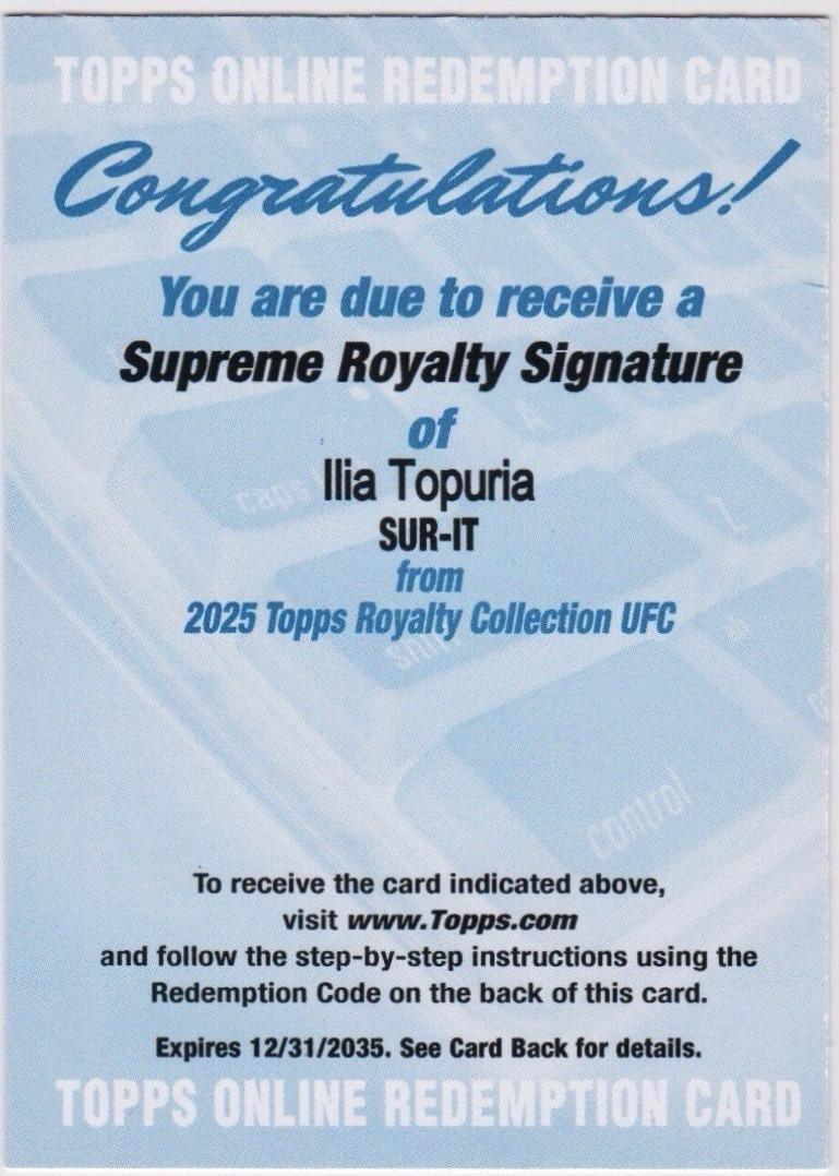 Ilia Topuria #SUR-IT