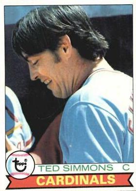Ted Simmons #510 Baseball Cards 1979 Topps
