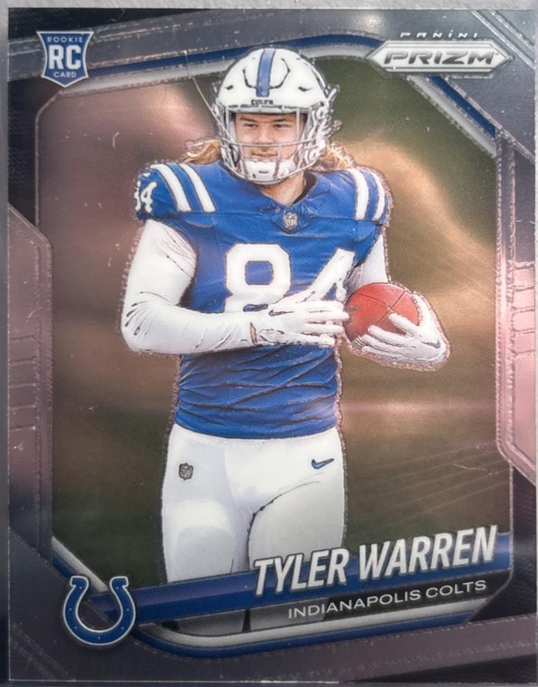 Tyler Warren #339 Prices [Rookie] | 2025 Panini Prizm | Football Cards