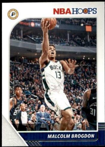 Malcolm Brogdon #104 2019 Panini Hoops Basketball